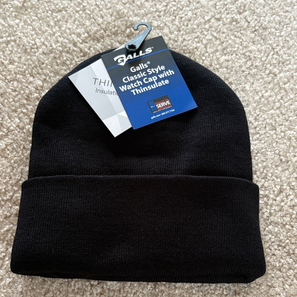 Black Thinsulate Insulated Beanie